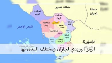 الرمز البريدي جازان