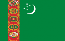 علم تركمانستان